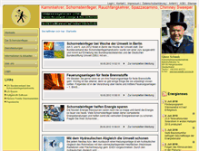 Tablet Screenshot of kaminkehrer-lindau.com